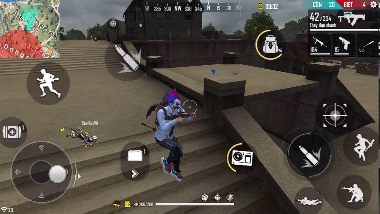 Test Garena Free Fire Trên Điện Thoại IPhone 6s