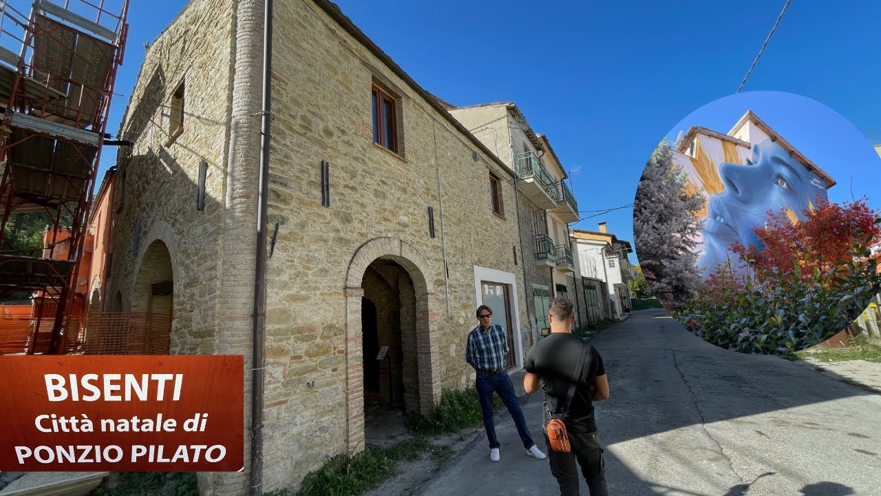 BISENTI (TE) e la casa natale di Ponzio Pilato - Abruzzo - Italy - 4K