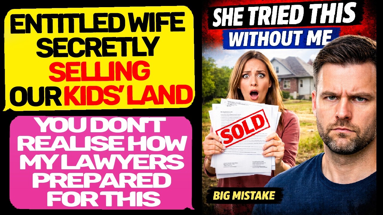 ENTITLED Wife SECRETLY Tried to Sell Our Kids&rsquo; Land! Big Mistake I am the owner EntitledPeople