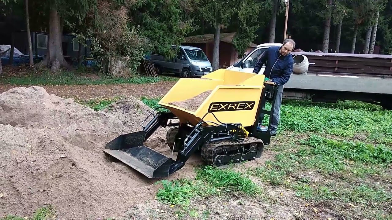 EXREX 1000М сдаем думпер заказчику сентябрь 2021г