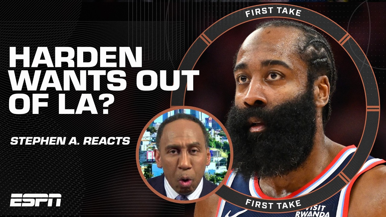 Perk’s thoughts on Clippers & Harden trade news: Something is going on over there! 👀 | First Take