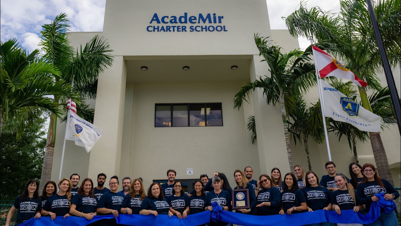 National Blue Ribbon School 2021 - AcadeMir Charter School Middle