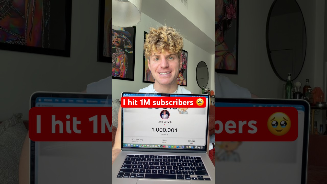 1M subscribers 🥹🩵 ​⁠