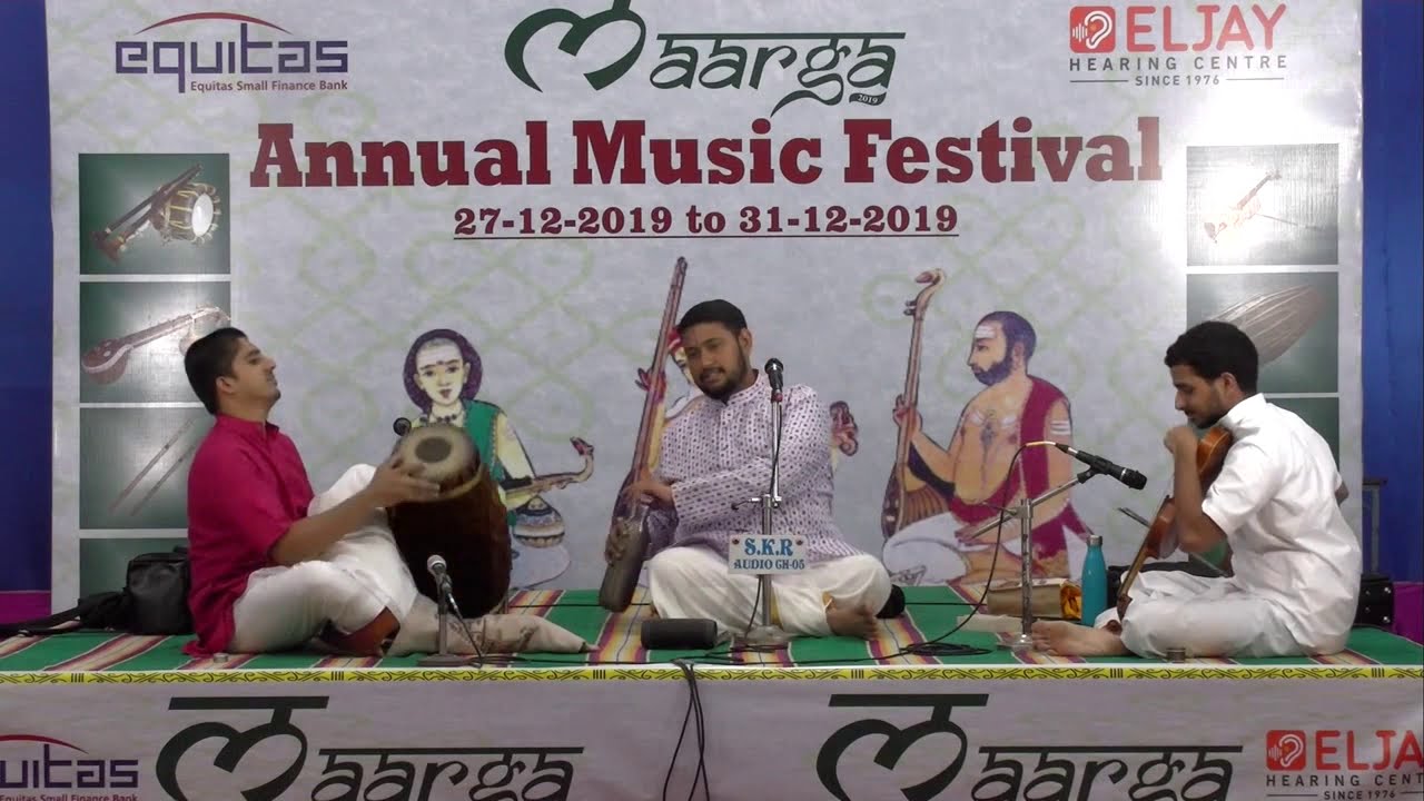 Maarga Festival l RP Shravan l Carnatic Vocal Concert l 30th Dec 2019 l Day 04