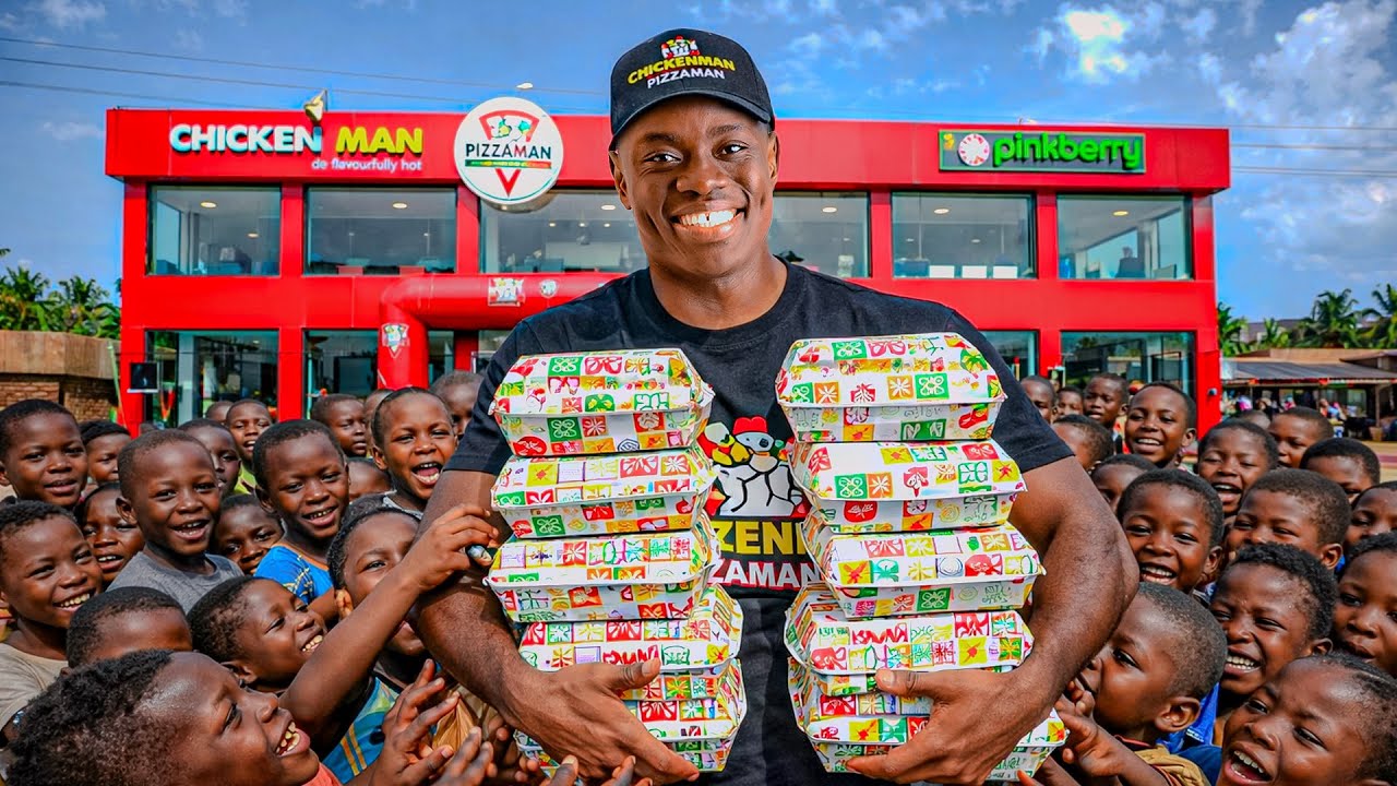 We Fed 1,000 People On The Streets Of Ghana 🇬🇭 (Tamale) 
