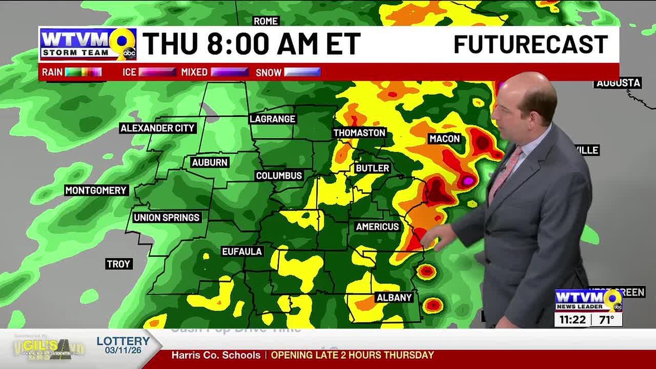 Cold front overnight brings storms, cooler temperatures