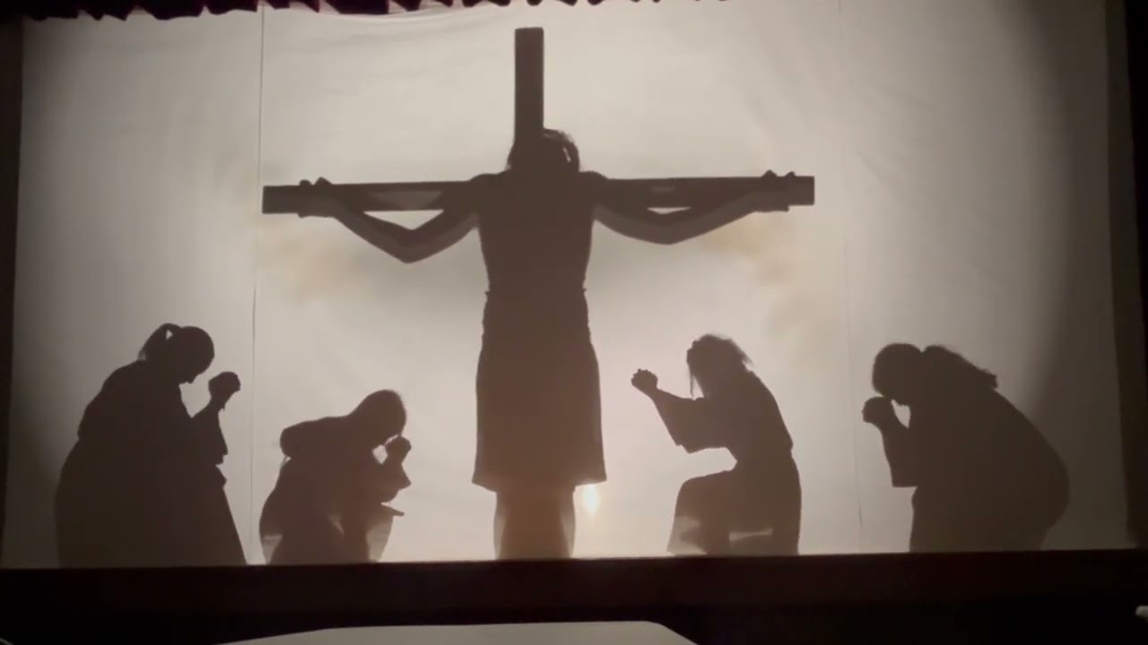 Easter Shadow Show Program with credits