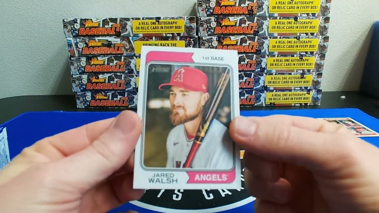 2023 Topps Heritage Case BB Break #1 (12 HOBBY Boxes)