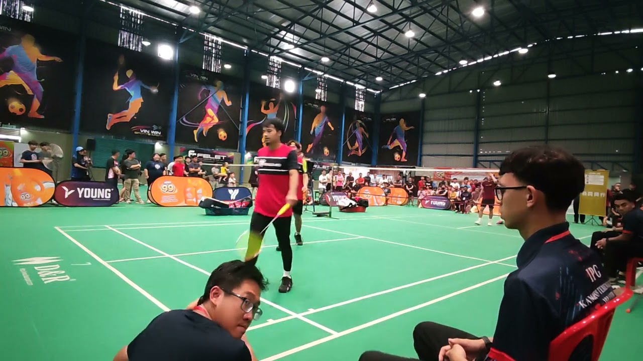 Hero99 Badminton Open (Final) Low Hang Yee & Ng Eng Cheong VS M.sufiyud’din & M.ariffin nazri