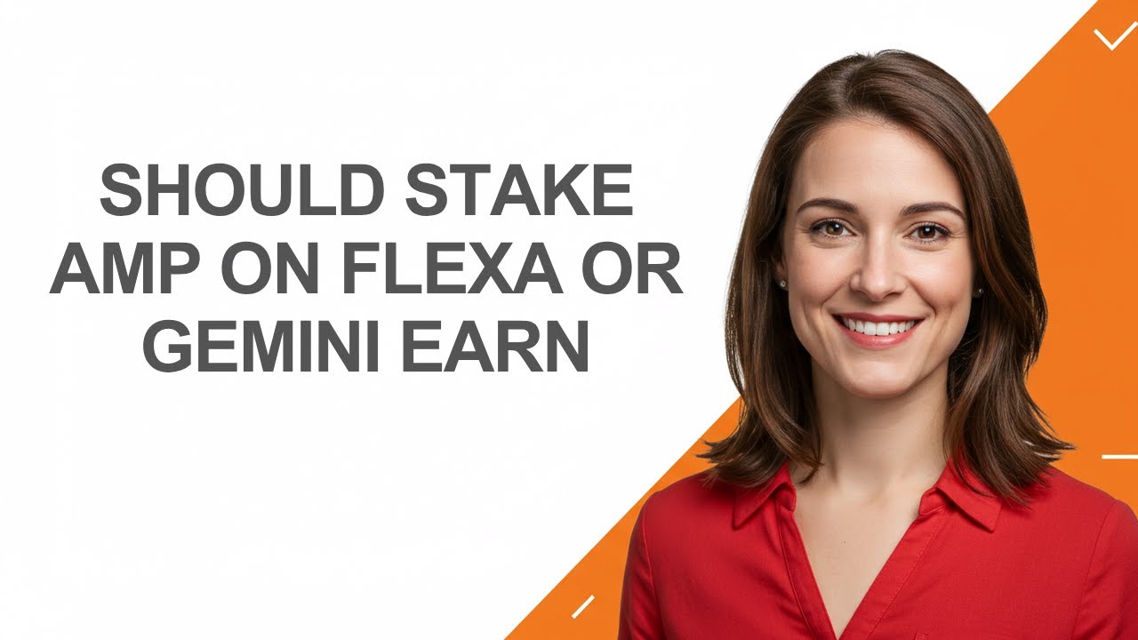Should Stake Amp on Flexa Or Gemini Earn - AshleyHowTo