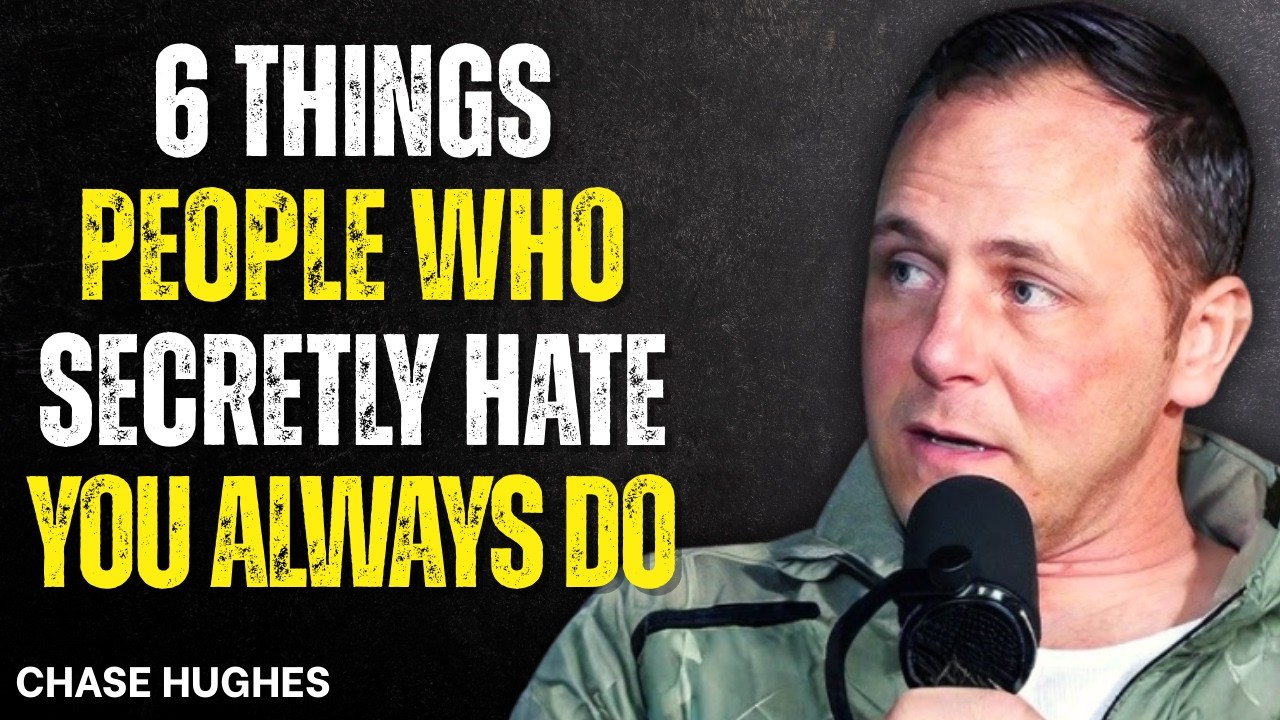 6 Things People Who Secretly Hate You Always Do | Chase Hughes