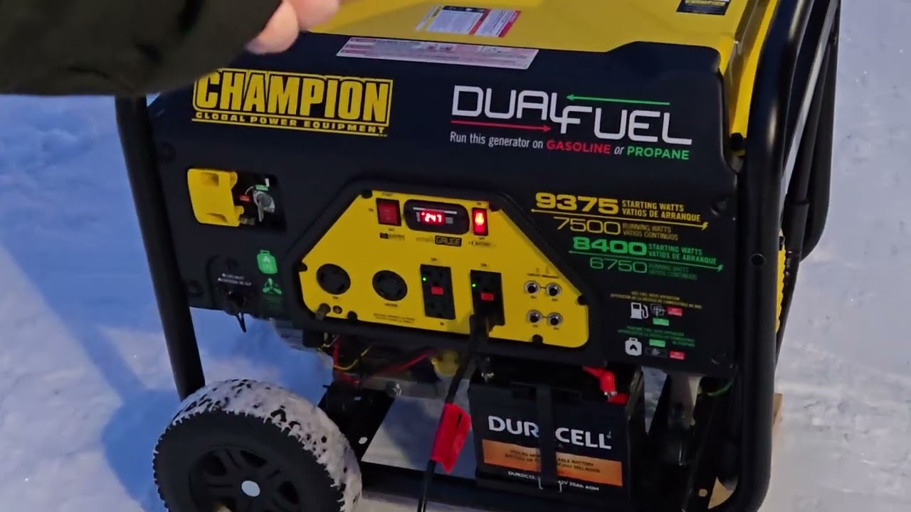 Shaluka Bros Electric. Generac 24kw and Champion Dual Fuel Weekly runs.
