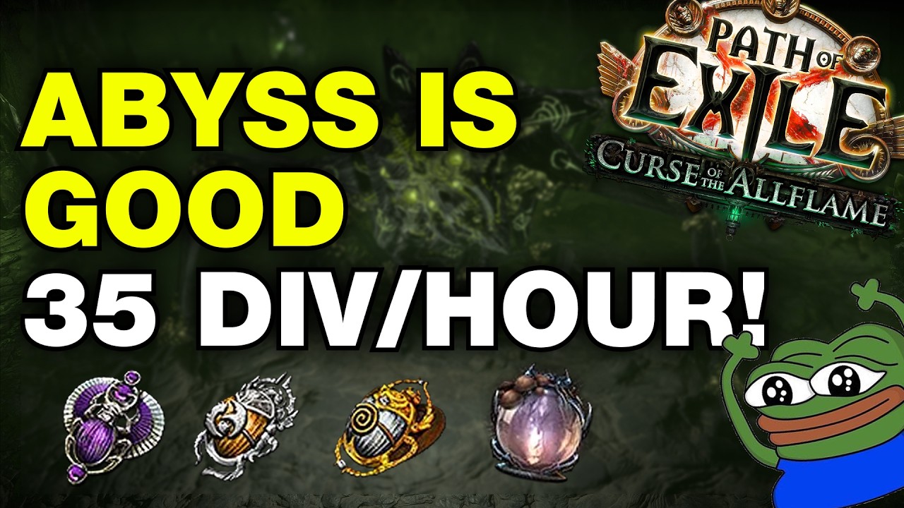 POE 3.29 - ABYSS FARM GOOD NOW! 30-35 Div/Hour Scarab Strat - Path of Exile: Curse of the Allflame