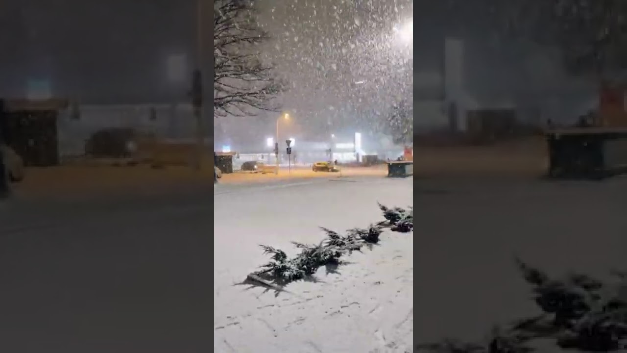 Snow much fun 🌨️ | Beautiful Poland 🇵🇱Best city to live - Wroclaw #shorts