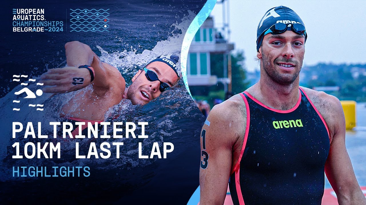 Gregorio Paltrinieri Incredible Finish to Win Men's 10km | HIGHLIGHTS | Belgrade 2024