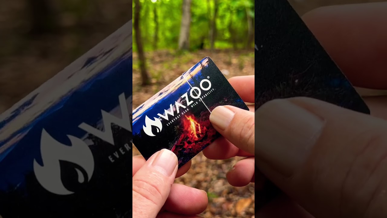 What&rsquo;s YOUR favorite EDC emergency fire starter?? #wazoo #wazoogear #fuelthefires #edc