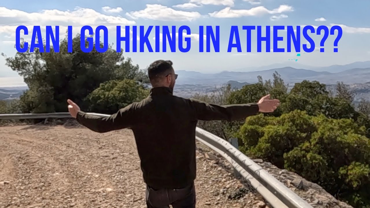 HIKING in Athens, Greece (Mt. Ymittos Trail #3)