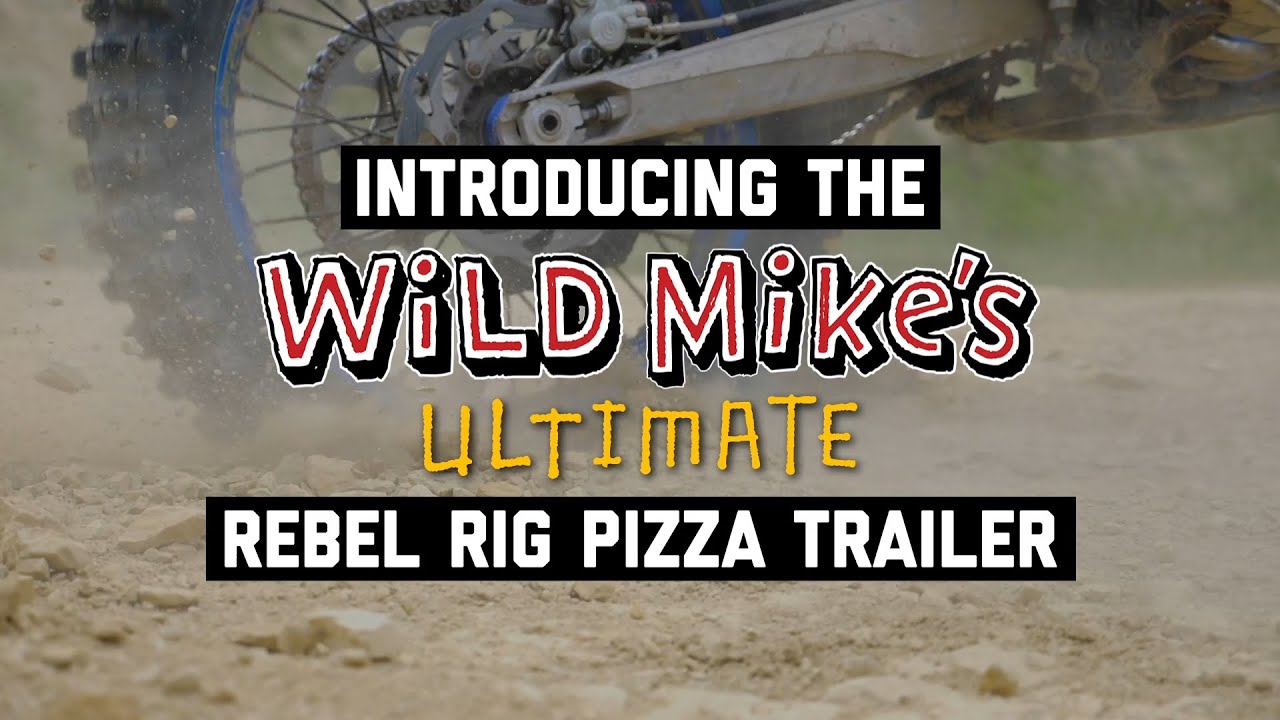 Wild Mike's Ultimate Rebel Rig Pizza Trailer