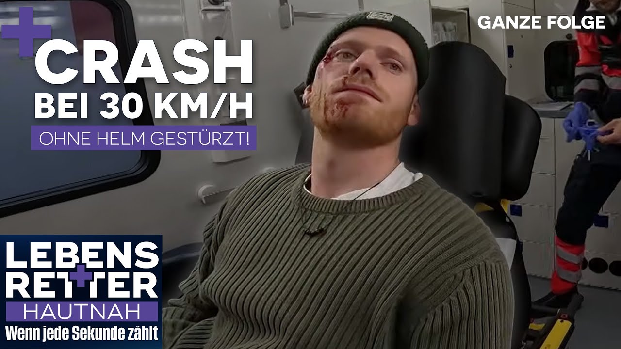 Fahrrad-Crash in Freiburg! 22-Jähriger stürzt ohne Helm auf den Kopf! | Lebensretter hautnah | SAT.1