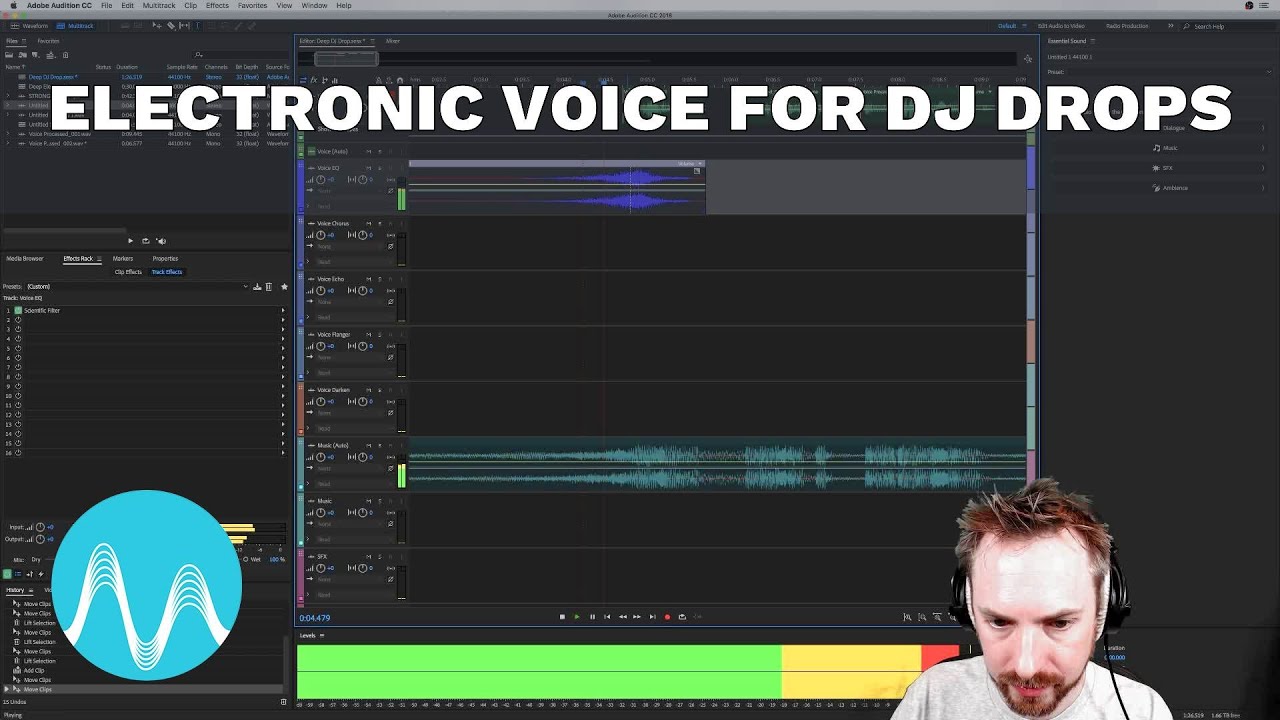 Electronic Voice for DJ Drops