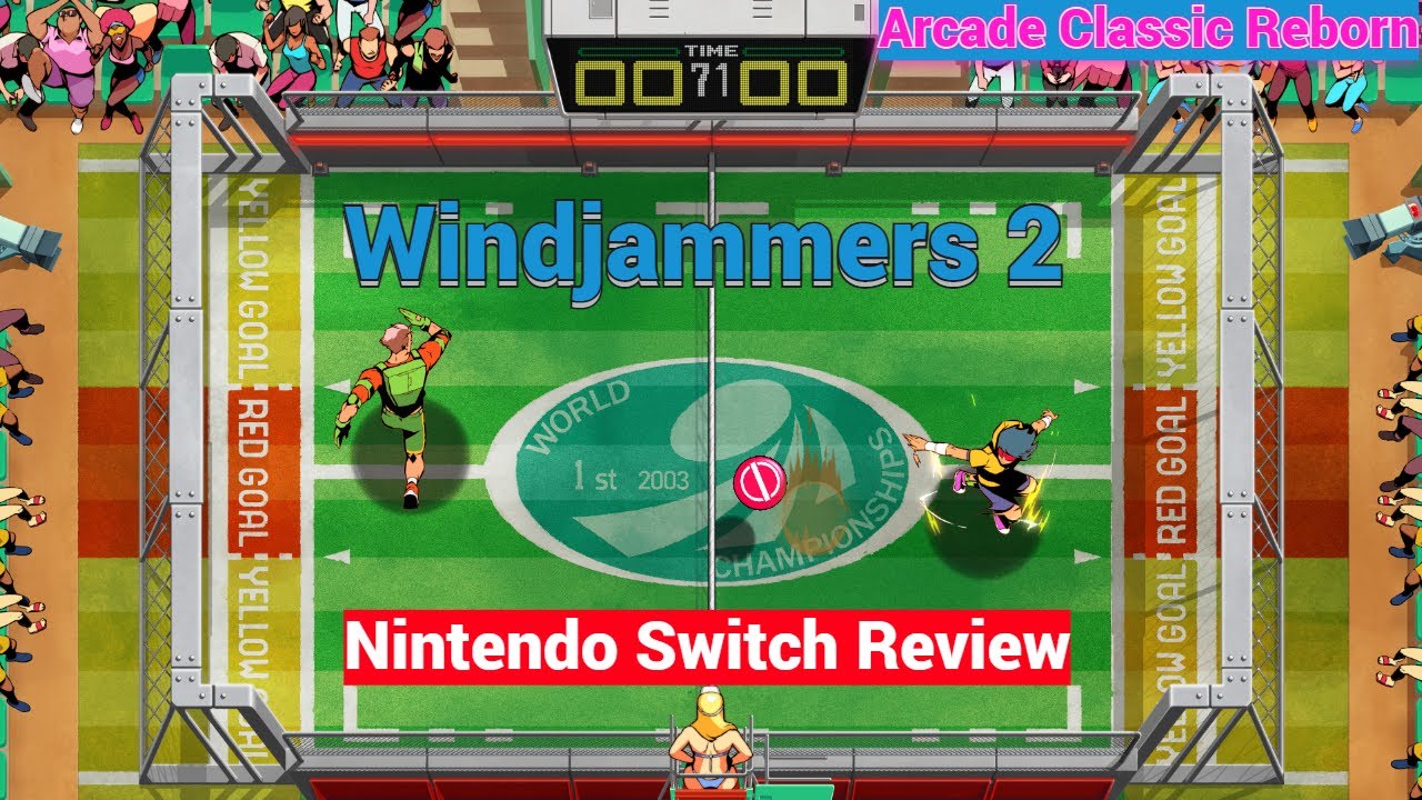 WindJammers 2 Nintendo Switch Gameplay + Impressions: A 90s Arcade Game Brought Into Modern Era!