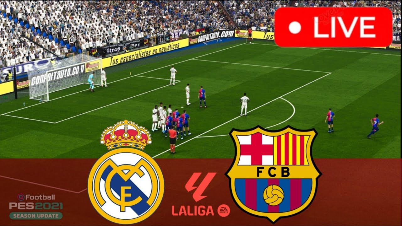 Real Madrid vs Barcelona LIVE 🔴 LaLiga 24/25 ⚽ LIVE Match Now