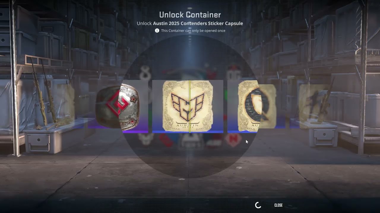 CS2 - Opening 140 Austin 2025 Contenders Sticker Capsules