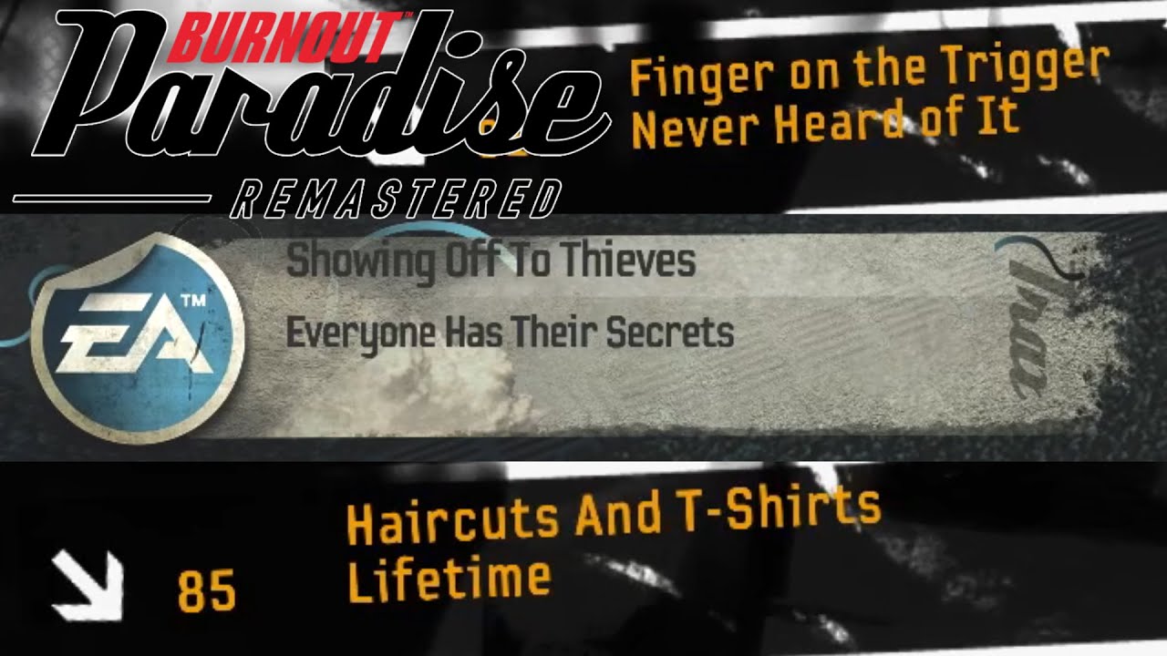 Burnout Paradise Remasteredで削除された2曲+αを自作MODで復活させてみた「COMEBACK THREE TRAX」