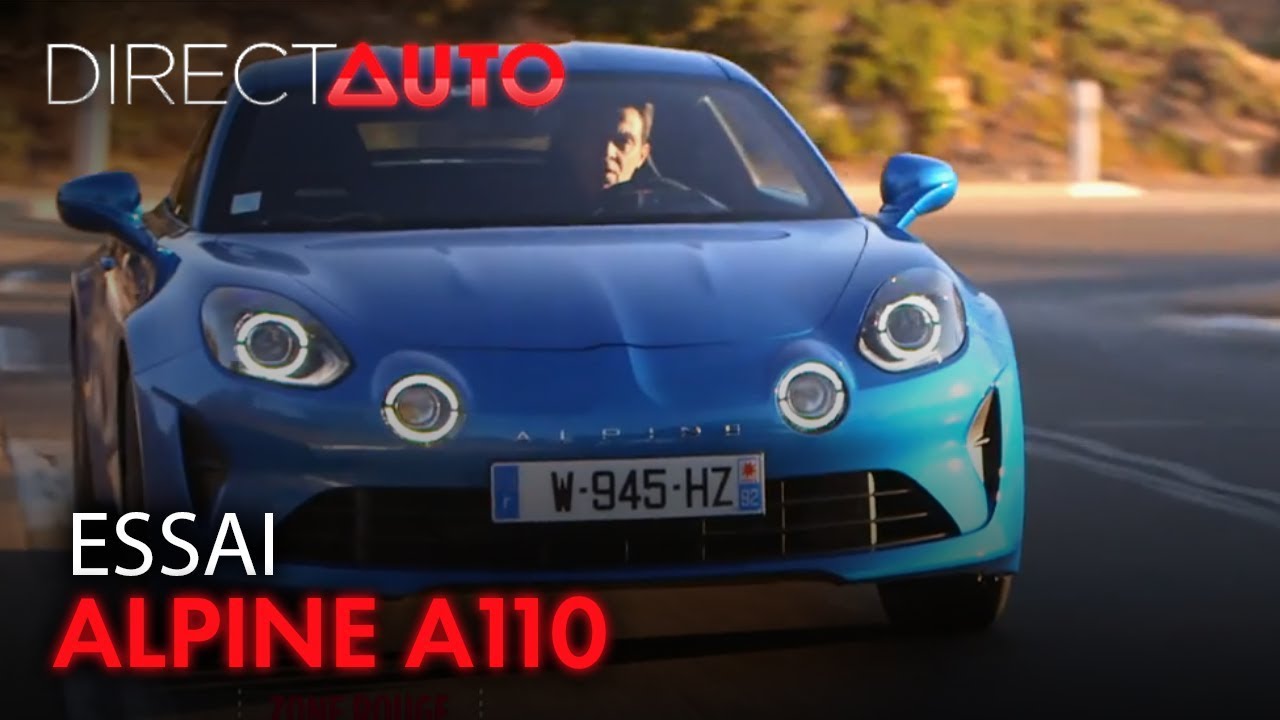 ESSAI - ALPINE A110 : LE RETOUR DE LA LÉGENDE TRICOLORE