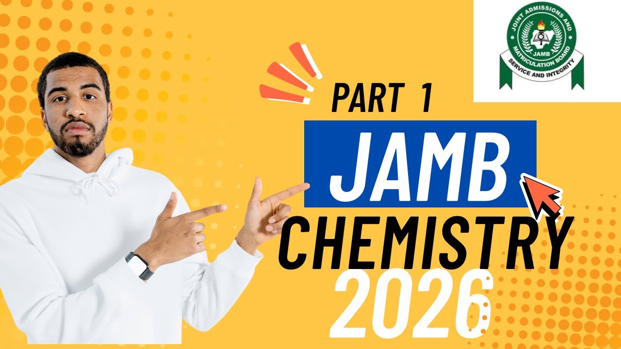 POSSIBLE 2026 JAMB QUESTIONS | CHEMISTRY PART 1 |