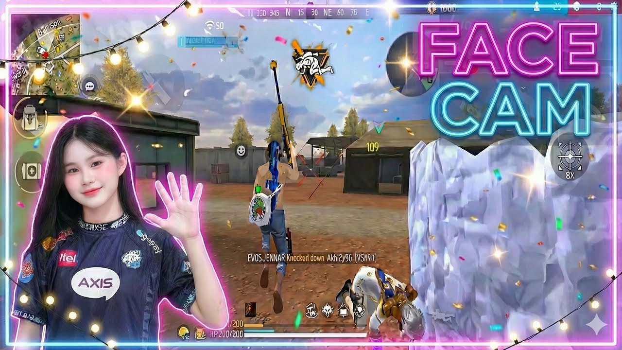 FACE CAM 🔥 EVOS JENNA SNIPER
