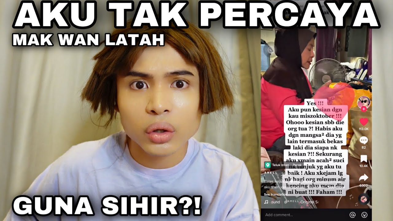 NOURROR❗️| AKU TAK PERCAYA MAK WAN LATAH GUNA SIHIR😭😱!!!!