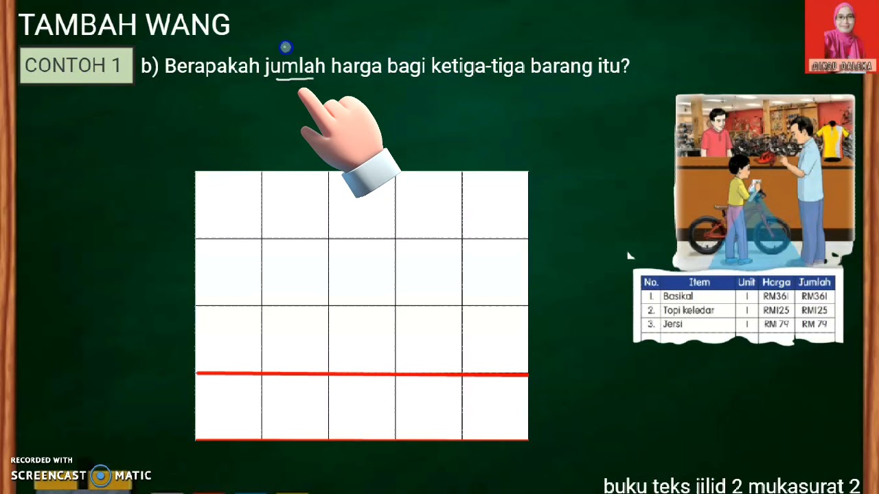 MATEMATIK TAHUN 3 | WANG | TAMBAH WANG