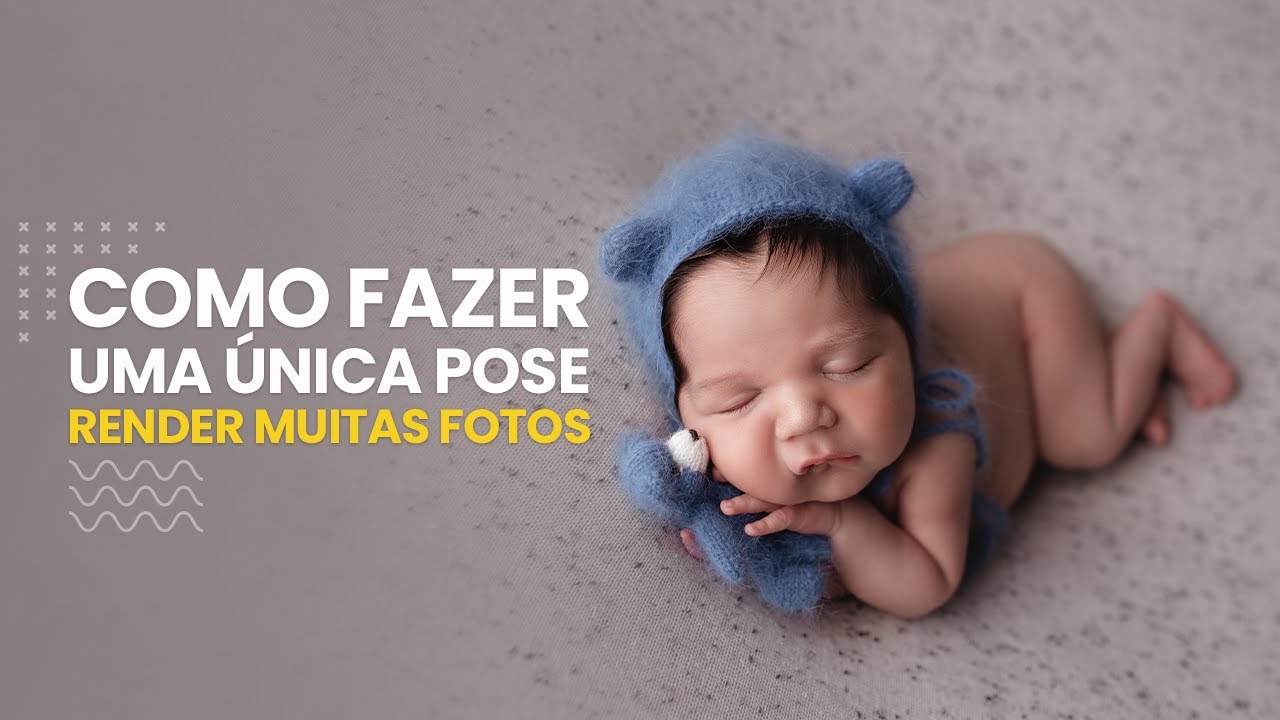 Como fazer uma ÚNICA POSE render muitas fotos
