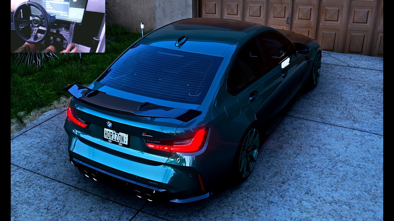 FORZA HORIZON 5 - BMW M3 2021=1270hp (Moza r21 ultra)