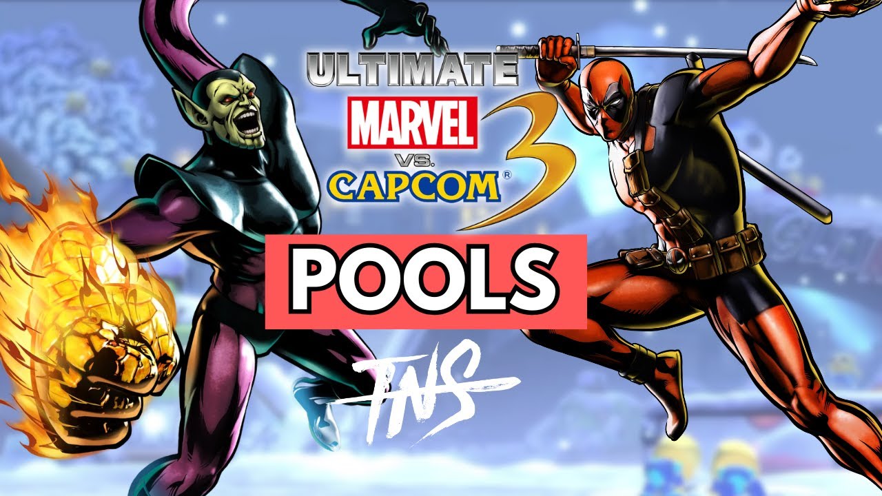 TNS UMvC3 #177 POOLS (Super-Skrull, Deadpool, Akuma, Hulk, Chris) MvC3 Tourney Marvel 3