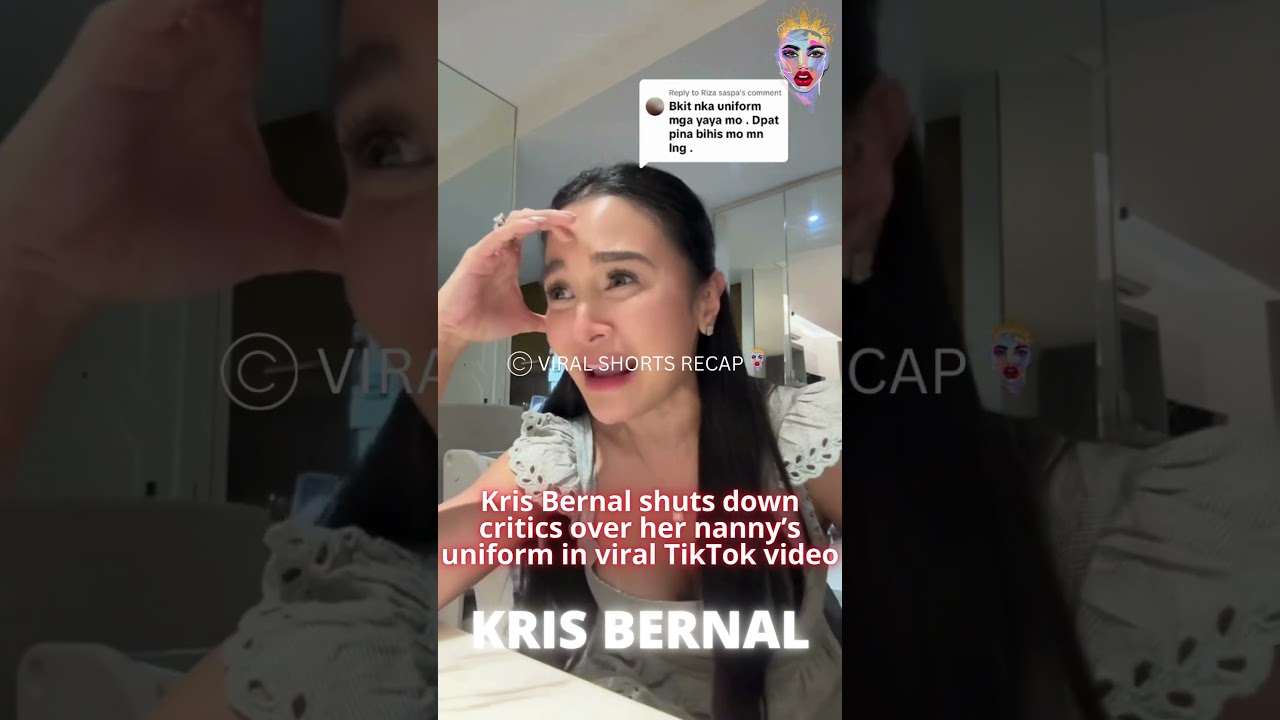 Крис Бернал осадила критиков за форму своей няни в вирусном видео в TikTok.