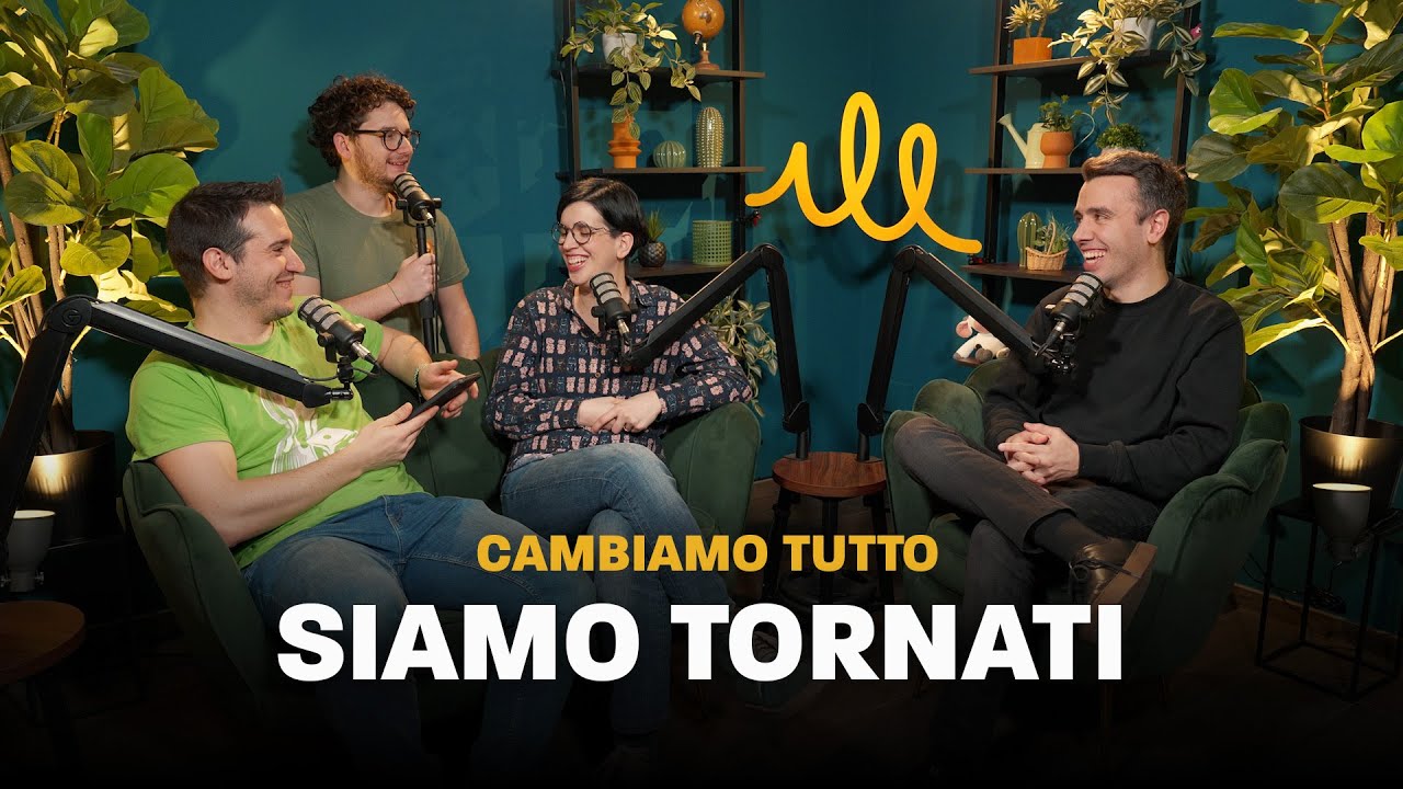 Rieccoci! Nuovi live, il Papa, panchine, preti e altre novità