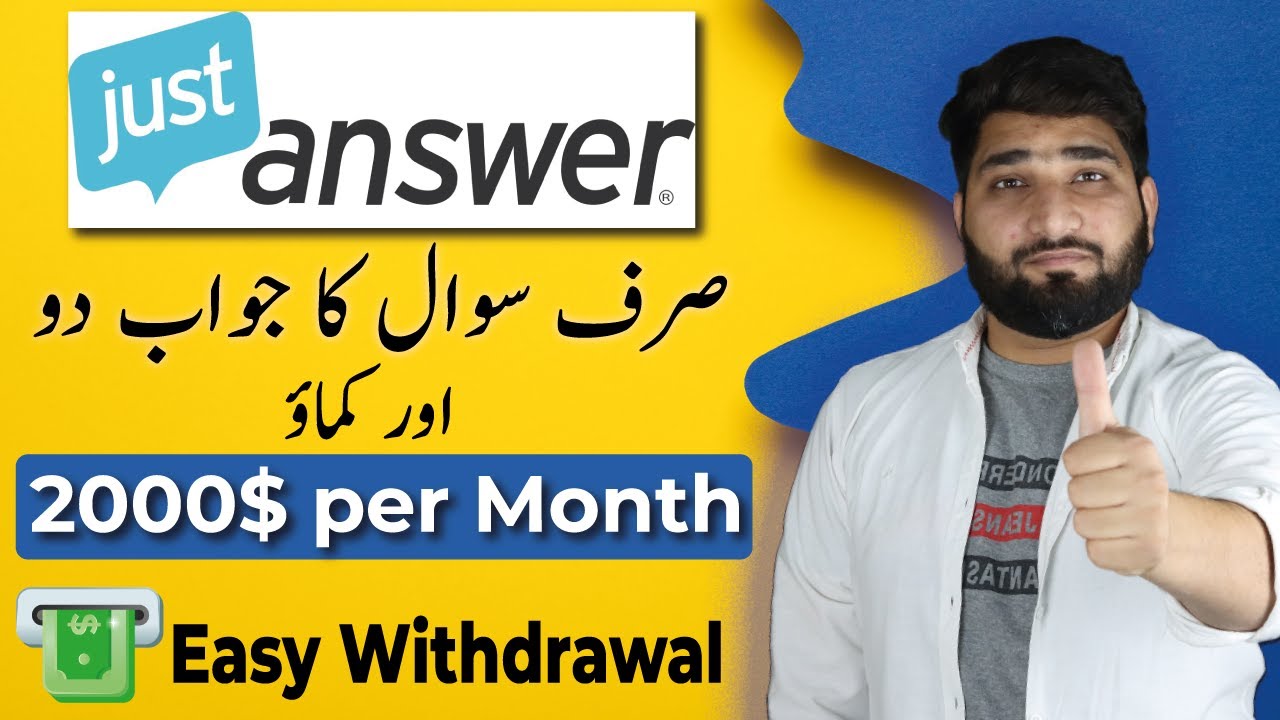 How to Make Money with JustAnswer || Make Money By JustAnswer || JustAnswer Review
