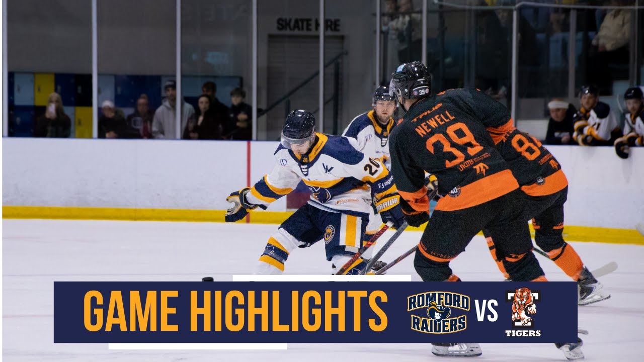 ROMFORD RAIDERS vs TELFORD TIGERS | Official Match Highlights | NIHL National League Game Week 4