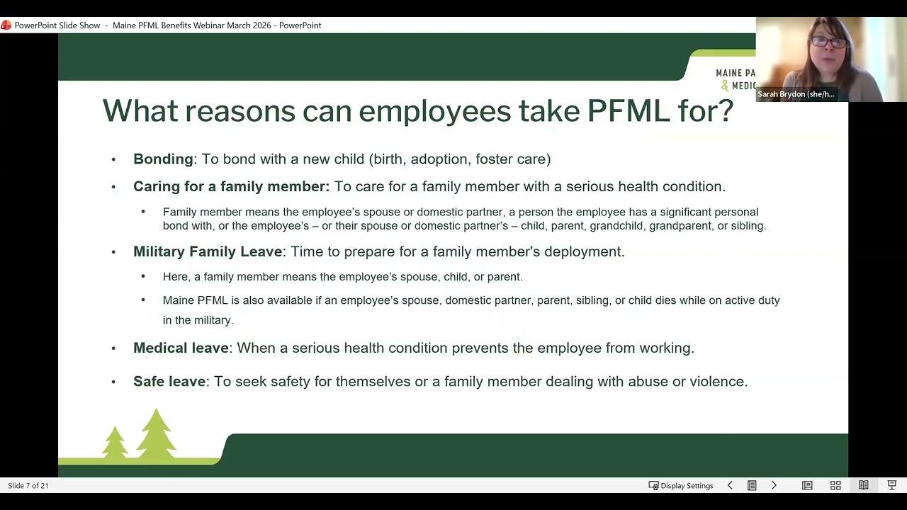PFML Webinar: What Employees Need to Know Before May 2026