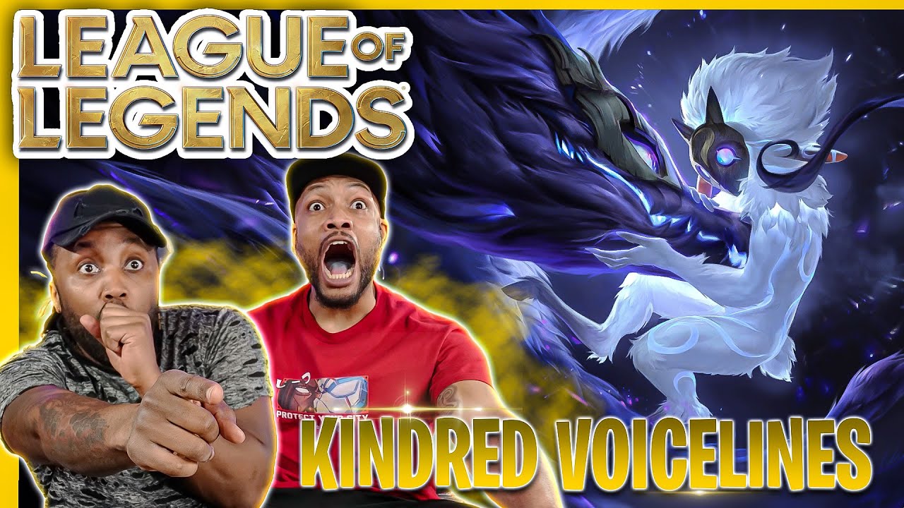 Kindred - The Lamb and the Wolf || Theme & Voice Lines || League Reactions
