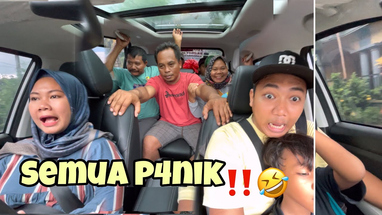 ISTERI YANG NYETIR SEMUA LANGSUNG TEGANG PEGANGAN‼️Meluncur Pantai Gumuk Kantong Muncar | bajidot