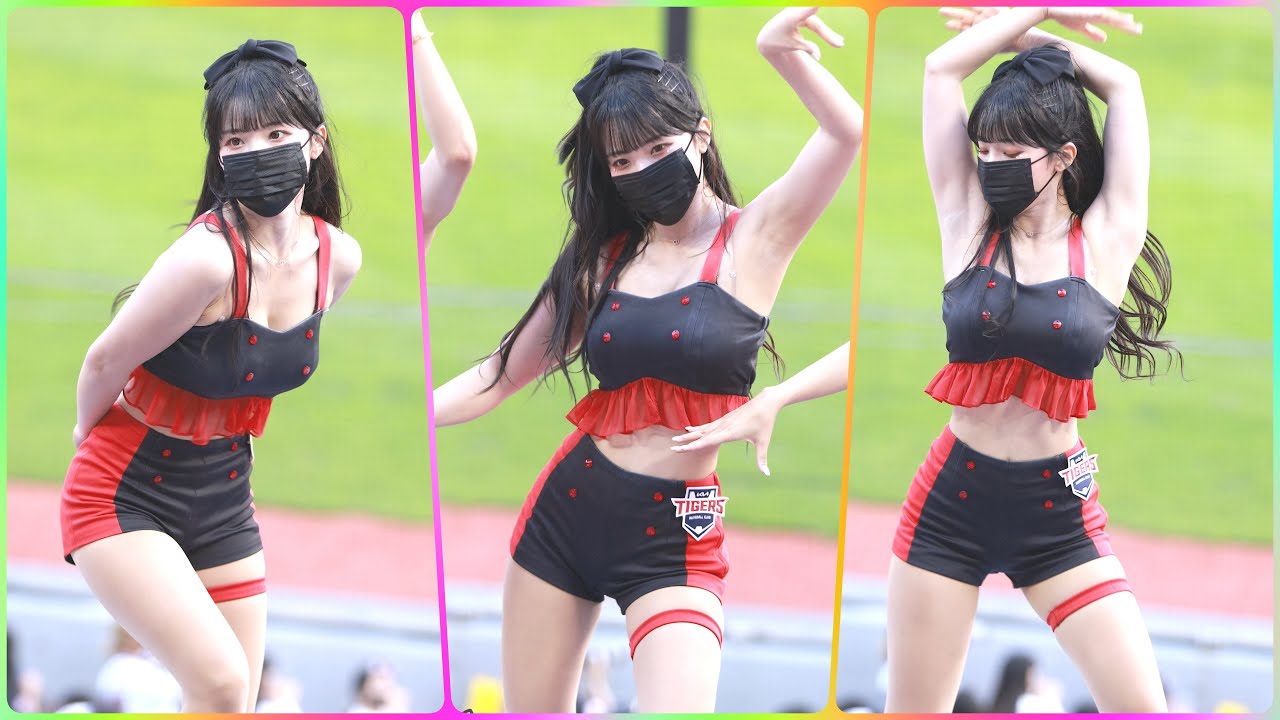 4k60p_이다혜 치어리더 - FEARLESS(르세라핌/LE SSERAFIM) @프로야구(기아타이거즈 원정)/220624/By 쵸리(Chori)