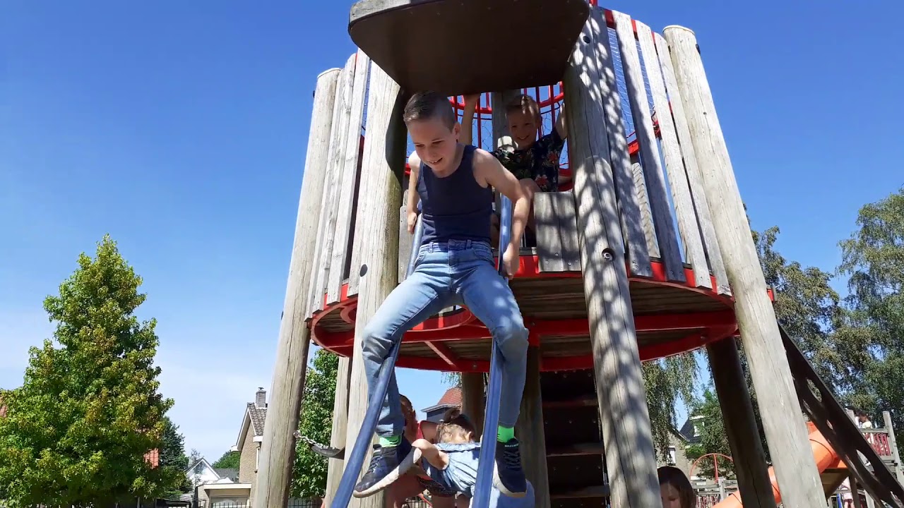 ALLE GLIJBANEN in Speeltuin de Pol!!