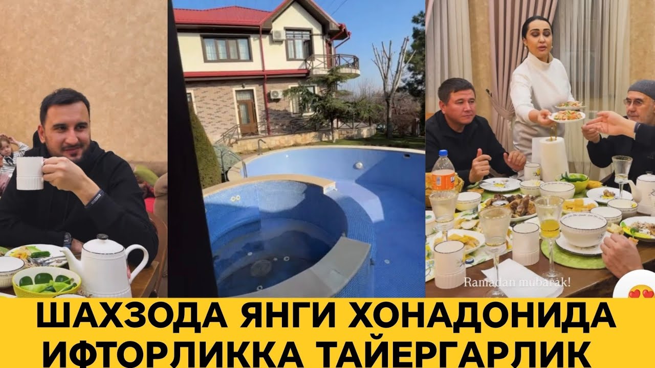 ШАХЗОДА ОНАСИ УЙИНИ КУРИБ РОССА ХУРСАНД БУЛДИ 