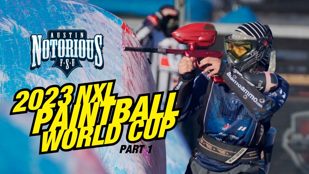 NXL World Cup 2023 - Austin Notorious - Pro Paintball vs Virst Factory & New Orleans Hurricanes