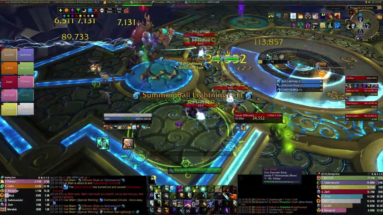 WoW MoP Classic - Lei Shen - 10M Normal - Shadow Priest PoV