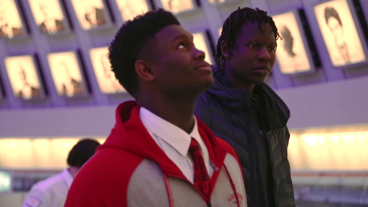 Zion Williamson and Bol Bol Tour the Basketball Hall of Fame | SLAM Highlights