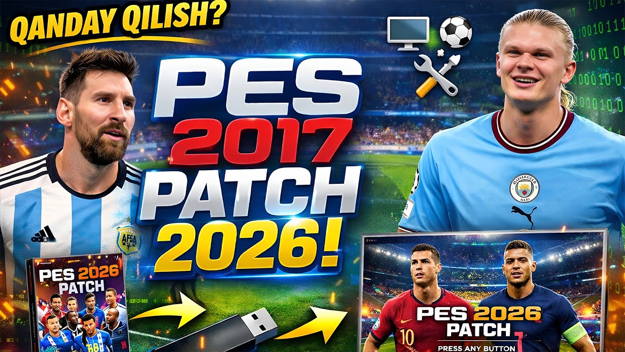 PES 2017 Patch 2026 Installation Tutorial | 100% Working | RZ-26 Patch